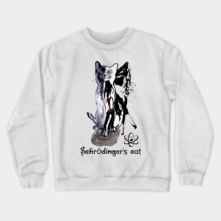 Schrödinger's cat Crewneck Sweatshirt